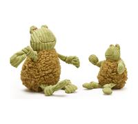 HuggleHounds HuggleFleece FlufferKnottie 'Fiona The Frog', Various Sizes, NEW