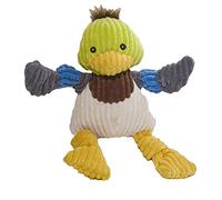 HuggleHounds Woodland Knotties Dog Toy Duck, Large