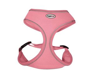 HugglePets Air Mesh Dog Harness - Med - Pink