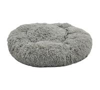 HugglePets Anti-Anxiety Donut Dog Bed - Grey - Large