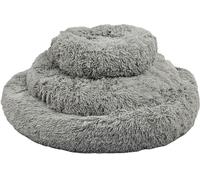 HugglePets Anti-Anxiety Soft Plush Donut Dog Bed - Large - - Size: Hard > Jackson Pet Company > Beds And Containment