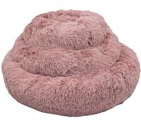 HugglePets Anti-Anxiety Soft Plush Donut Dog Bed - Small - - Size: Hard > Jackson Pet Company > Beds And Containment