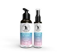 HugglePets Bubbly Tails Bubblegum 2 in 1 Shampoo Conditioner and Deodorising Cologne Set | No Paraben Preservatives and Vegan Friendly