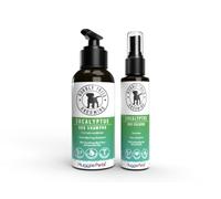 HugglePets Bubbly Tails Eucalyptus 2 in 1 Shampoo Conditioner and Deodorising Cologne Set | No Paraben Preservatives and Vegan Friendly