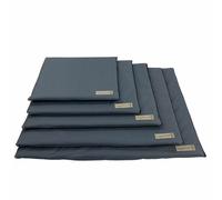 HugglePets Dog Mat Cushioned Waterproof Pet Pad Puppy Made In Britain - Grey