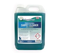 HugglePets Domestic Carpet Cleaner 5L | Low Foam Extraction Cleaning Solution | Fresh Fragrance Detergent to Revitalise Carpets & Upholstery | Office, Car Valeting, Fabric, Pet Area | Pre-Spotter