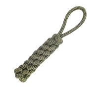 HugglePets Legacy Hemp Knotted Log Dog Toy | Braided Rope Tugger | Hypoallergenic Tug of War Puppy Chew Toys | Cleans Teeth and Massages Gums | Interactive Play For Dogs of All Ages & Breeds | 32cm