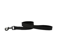HugglePets Legacy Leather Dog Lead - Black