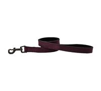 HugglePets Legacy Leather Dog Lead - Merlot