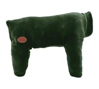 HugglePets Legacy Polar Fleece Dog Jumper (Khaki Green - Medium 40cm) 100% Polyester Water-Resistant Microfleece with Underbelly & Leg Protection. Full Body Warm Dog Coats.