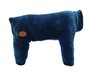 HugglePets Legacy Polar Fleece Explorer Dog Coat - X-Small - Navy