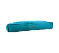 HugglePets Luxury Dog Mattress | Teal | Large Rectangular Cushion Pet Bed | Removable Machine Washable Cover | Relaxing Plush Comfort for Joint & Muscle Support | 104 x 65cm | All Breeds