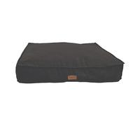 HugglePets Luxury Mattress Dog Bed | Black (97 x 68 cm)