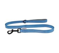 HugglePets Padded Nylon Dog Lead - Blue