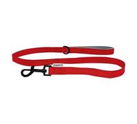 HugglePets Padded Nylon Dog Lead - Red