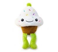 HugglePets Party Pup Muffin Squeaky Dog Toy - Lime