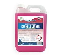 HugglePets Domestic Kennel Cleaner 5L | Fresh Floral Fragrance | Powerful Pet-Safe Daily Disinfectant Deodoriser | Effective Against Dirt, Bacteria, Yeasts & Enveloped Viruses | Eliminates Odours