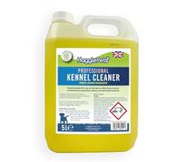 HugglePets Domestic Kennel Cleaner 5L | Fresh Lemon Fragrance | Powerful Pet-Safe Daily Disinfectant Deodoriser | Effective Against Dirt, Bacteria, Yeasts & Enveloped Viruses | Eliminates Odours