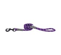 HugglePets Reflective Rope Dog Lead - 107 x 1.2cm - Purple