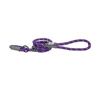 HugglePets Reflective Rope Slip Dog Lead - 100 x 0.8cm - Purple
