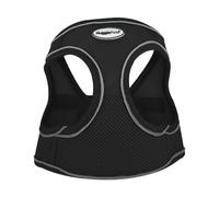 HugglePets Step In Air Mesh Dog Harness - Sml - Black