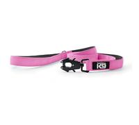 HugglePets Tactical K9 Endurance Dog Lead | Pink 150 x 2.5cm (75kg) | Anti-Tangle | Pressure Tested Clip & Padded Traffic Loop | Heavy Duty Leash Control Training | For All Strong Dog Breeds