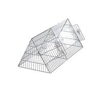 HugglePets Triangle Metal Hutch 4Ft
