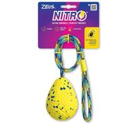 HugglePets Zeus Nitro Weighted Slinger with Rope Dog Toy - - Size: unisex