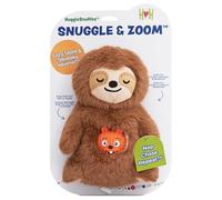 HuggleSnuffles Snuggle & Zoom Interactive Enrichment Toy for Dogs - Hide and S og Toy for Ruff-Tex Ball & Treats, Puppy Games to Keep Them Busy, Foraging Puzzle Plush for Boredom - Large, 10"
