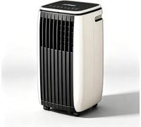 HUGGWRT 14000 BTU Mobile Air Cooler for Rooms, 220-240V 50Hz Portable AC Unit with Quiet Compressor, Window Hose Kit, Caster Wheels, Compact Design, C+12000 Btu, C+12000 BTU