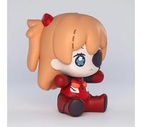 Huggy Good Smile Rebuild Of Evangelion Asuka Shikinami Langley Eyepatch Plastic Painted Figure Ver.
