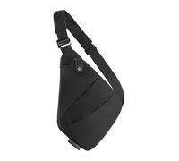 Hugh Butler - Men's Anti-Theft Chest Bag - Flat on Chest, Invisible Under Jacket, Business Crossbody Sling Bag, Elegant Shoulder Bag, Black, 30 x 24 x 3 cm