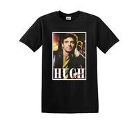 Hugh Jackman Collage Shirt Men's Women's Unisex Style T-Shirt Tee Tshirt BlackMedium