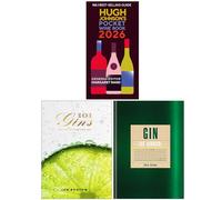Hugh Johnson's Pocket Wine Book 2026, 101 Gins To Try Before You Die & Gin The Manual 3 Books Collection Set
