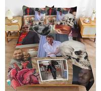 Hugh Laurie Advanced Layer Soft Comfort Zipper Closure Enhanced Bedding Feel Duvet Cover Sets Value