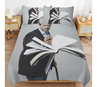 Hugh Laurie Protective Fabric Sleep Fit Practical Zip Closure Duvet Cover Sets Sleep Set