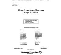 Hugh M. Stuart: Three Ayres from Gloucester: Concert Band: Score