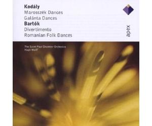 HUGH/ST.PAUL CHAMBER OR WOLFF - FOLK DANCES CD NEW