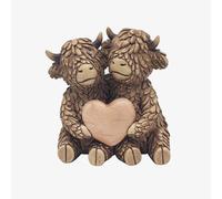 Lesser & Pavey Hughie Highland Cows True Love Figurine For Home & Office | Home Decor Ornaments Gift For Women & Men | Beautiful Figurine For Indoor & Outdoor | Living Room Decor Ornaments
