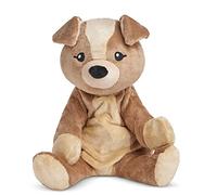 HUGIMALS Charlie the Puppy - 2kg Weighted Stuffed Animal for Kids, Teens & Adults - Soft Plush Toy for Stress Relief & Calming - Unscented, Washable, Cuddly Anxiety Toy