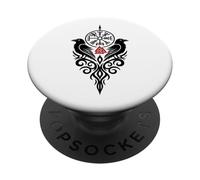 Hugin & Munin the Ravens Odin's Viking Celts Valhalla Raven PopSockets Adhesive PopGrip