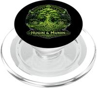 Hugin & Munin the Ravens Odin's Viking Celts Valhalla Raven PopSockets PopGrip for MagSafe