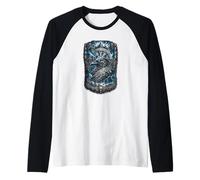 Hugin & Munin The Ravens Odin's Viking Nordic Mythology Raglan Baseball Tee