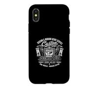 Huginn And Muninn News Service Custom Reports Case for iPhone X/XS