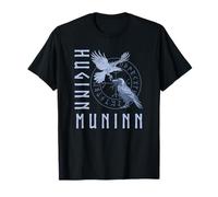 Huginn Muninn Odin's Two Ravens of Memory and Foresight T-Shirt