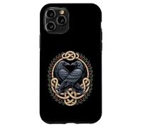 Huginn & Muninn Ravens - Norse Myth Celtic Knot Artwork Case for iPhone 11 Pro