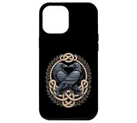 Huginn & Muninn Ravens - Norse Myth Celtic Knot Artwork Case for iPhone 12 Pro Max