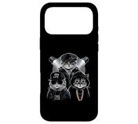 HugLife Cat Hip Hop Street Life Style Gangster Cat Squad Case for iPhone 17 Pro Max