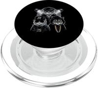 HugLife Cat Hip Hop Street Life Style Gangster Cat Squad PopSockets PopGrip for MagSafe