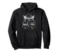 HugLife Cat Hip Hop Street Life Style Gangster Cat Squad Pullover Hoodie